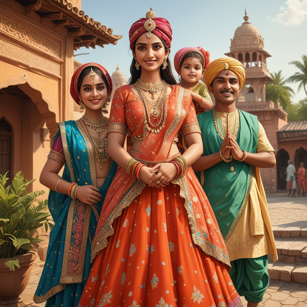 3D cartoon character art